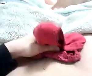 Japanese 100% Nylon Panties Hand Job 