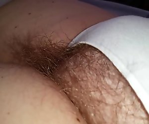 wires hairy pussy sticking from busted pantys