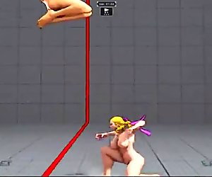 Karin Kanzuki and Laura Matsuda Nude Street Fighter V Nude Mod