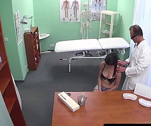 Cumswallowing hospital babe caught on spycam