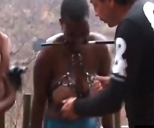Safari afričanky kurvy svazování šlehané pronikly